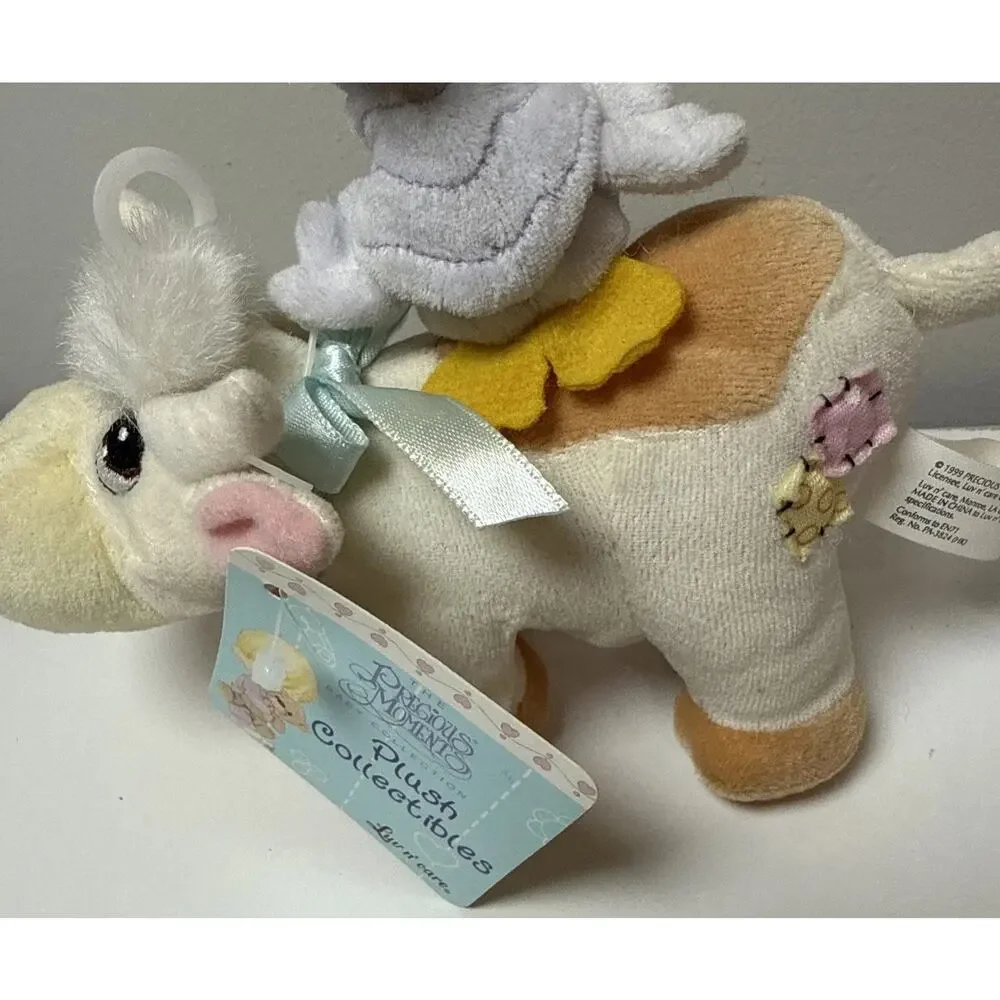 1999 Precious Moments Plush Cow Goose Luv N Care Baby Collection NWT Tag